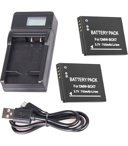 Amazon.com : USB Battery Charger for Panasonic Lumix DMC-FX700